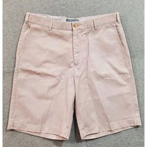 Peter Millar Men's Pima Cotton Gray Golf Size 34 Winston Washed Twill‎ Shorts